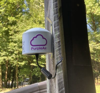 Purple Air Quality Monitor