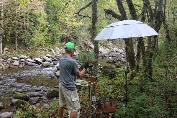 Plein Air Smokies – Tremont Demo Day – Erin Rosolina 19