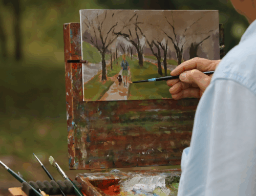 With Each Brushstroke, Plein Air Painters Capture the Magic of the Mountains